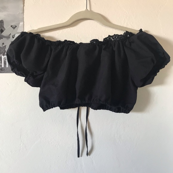 🌵Cropped peasant shirt - Picture 5 of 5